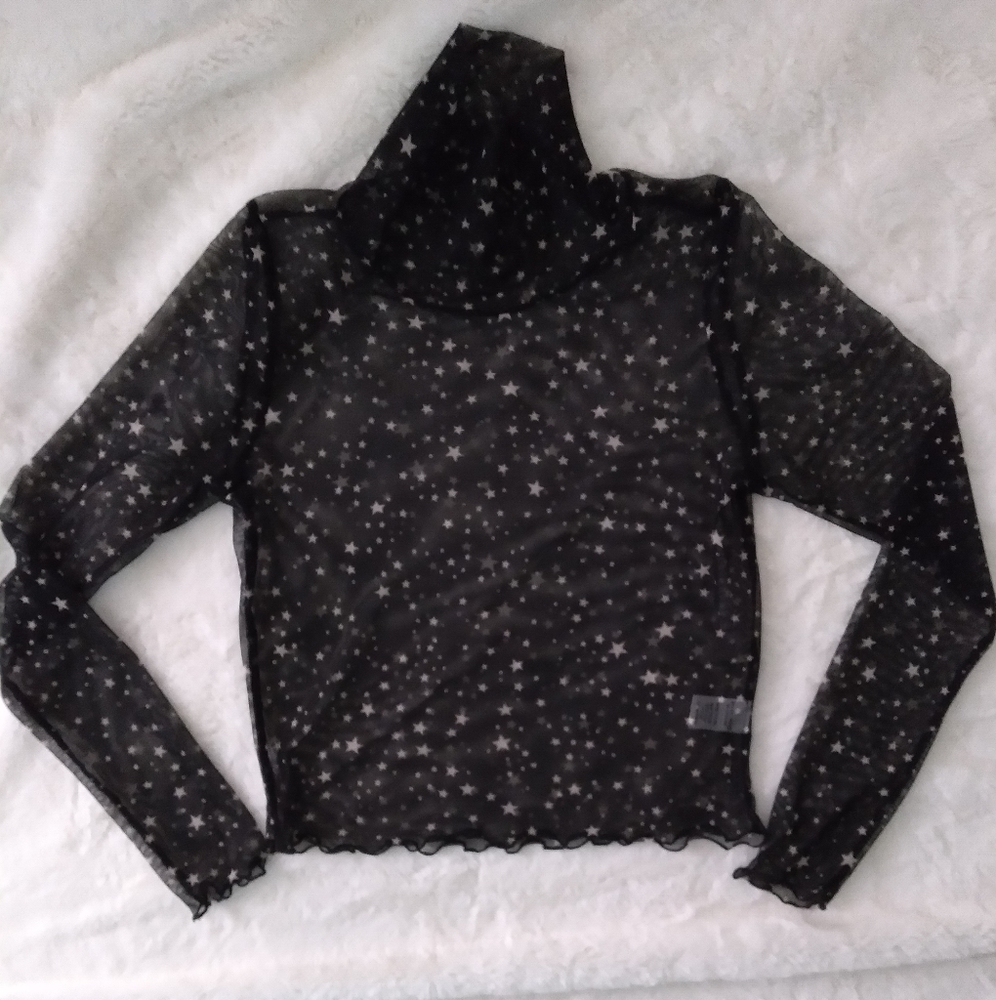 Sheer turtleneck - Picture 2 of 2